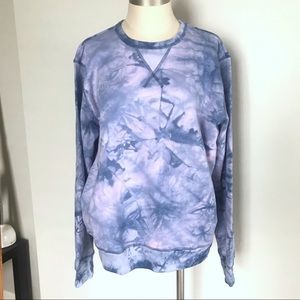 Truth tie dye french terry sweatshirt size S